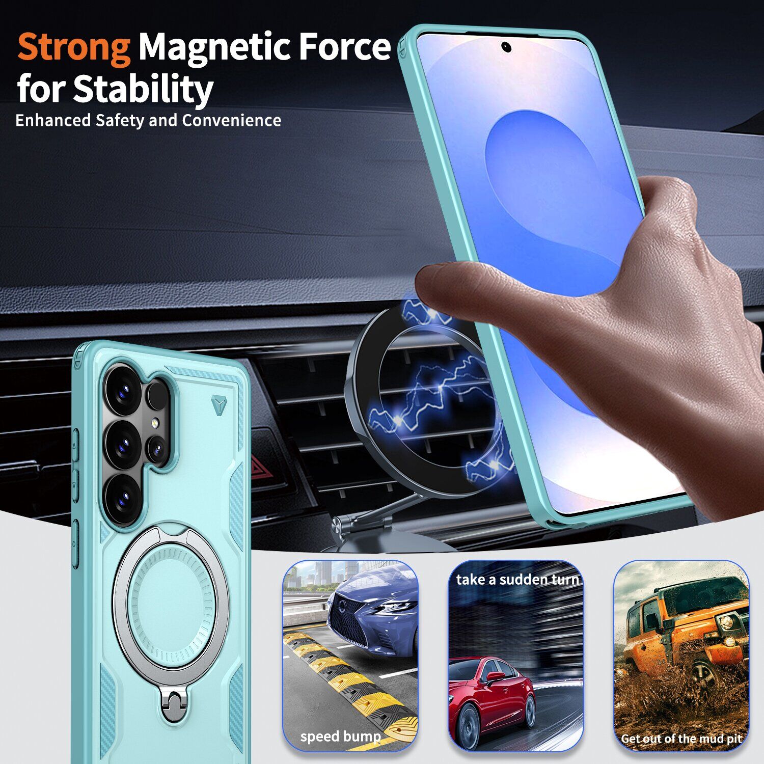 Захисний чохол UniCase Lander Armor для Samsung Galaxy S26 Ultra (S948) - Grey. Фото 2 Захисний чохол UniCase Lander Armor для Samsung Galaxy S26 Ultra (S948) - Grey (406272H). Фото 2 з 6