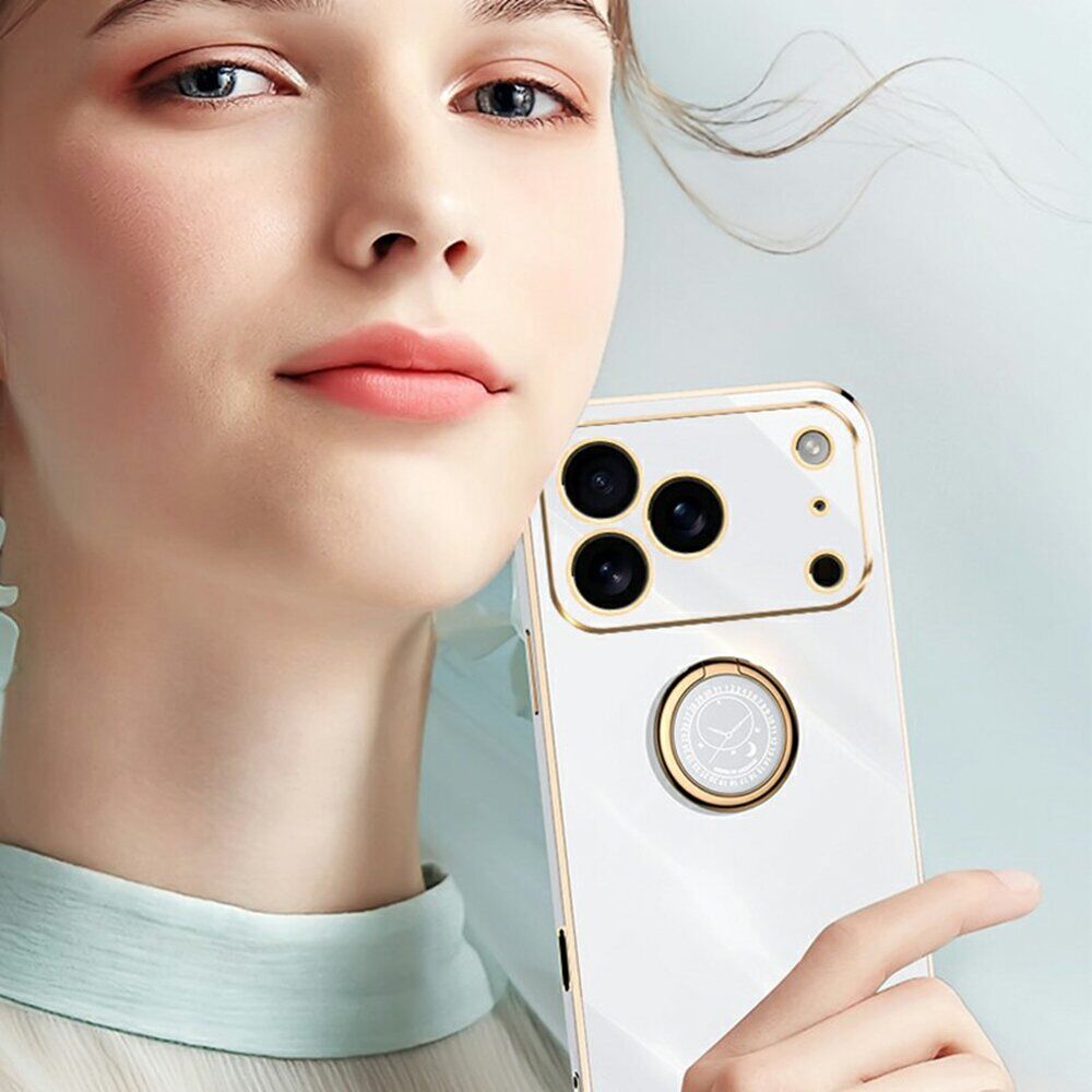 Захисний чохол XINLI Porcelain Ring для iPhone 18 Pro Max / 17 Pro Max - Black. Фото 3 Захисний чохол XINLI Porcelain Ring для iPhone 18 Pro Max / 17 Pro Max - Black (423969B). Фото 3 з 6
