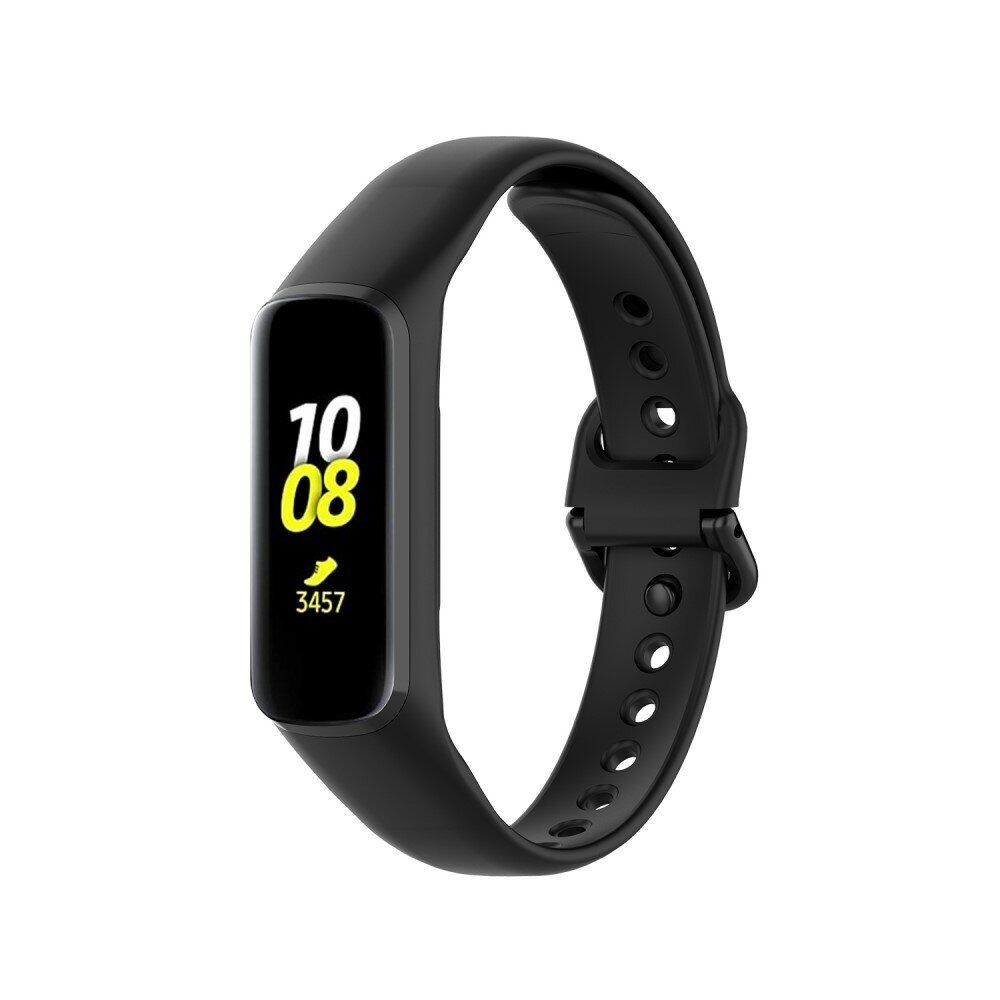 Ремінець Deexe Soft Touch для Samsung Fit E (SM-R375) - Black