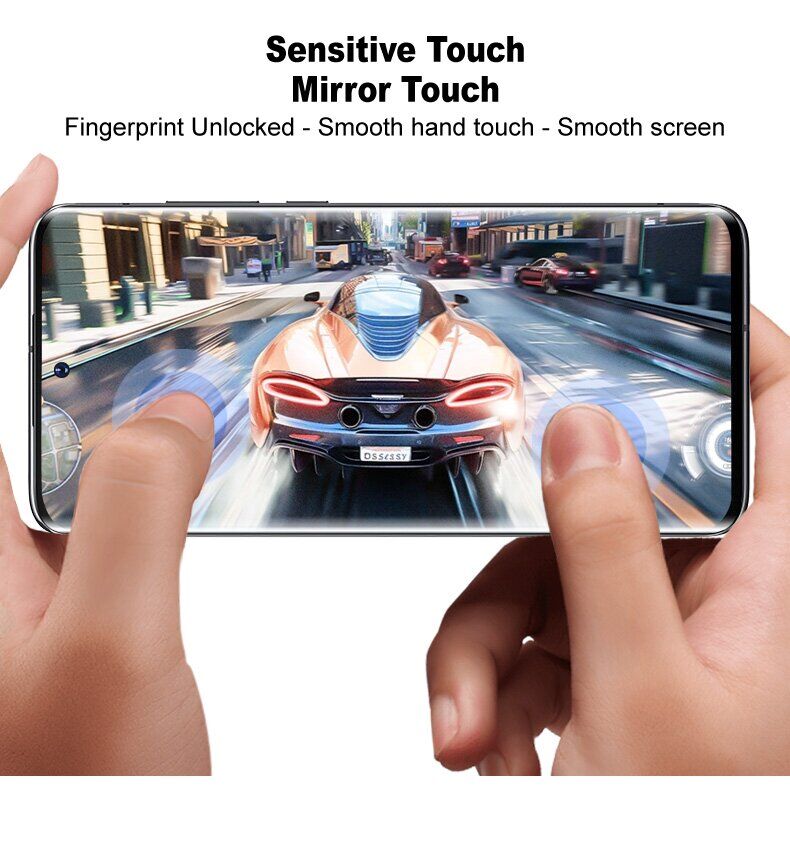 Защитное стекло IMAK 3D Curved Full Covering (Fingerprint Unlock) для Realme 16 Pro Plus - Black. Фото 3 Защитное стекло IMAK 3D Curved Full Covering (Fingerprint Unlock) для Realme 16 Pro Plus - Black (428520B). Фото 3 из 10