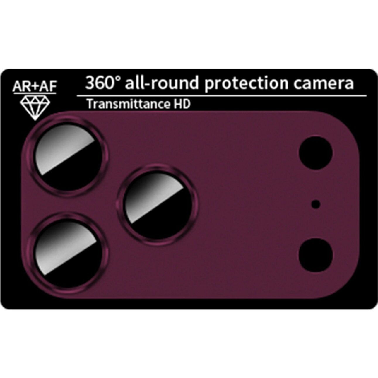 Захисне скло на камеру RURIHAI High Lens Protector для iPhone 18 Pro Max - Black. Фото 5 Захисне скло на камеру RURIHAI High Lens Protector для iPhone 18 Pro Max - Black (423885B). Фото 5 з 6