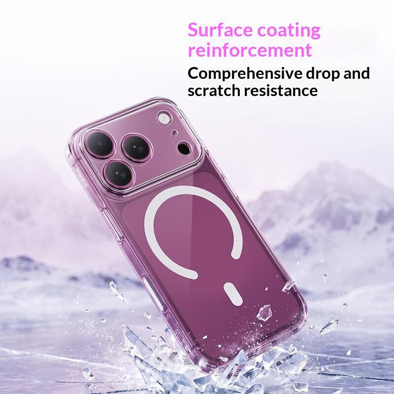 Захисний чохол BENKS Crystal Magnetic для iPhone 18 Pro Max / 17 Pro Max - Transparent. Фото 10 Захисний чохол BENKS Crystal Magnetic для iPhone 18 Pro Max / 17 Pro Max - Transparent (440322T). Фото 10 з 13
