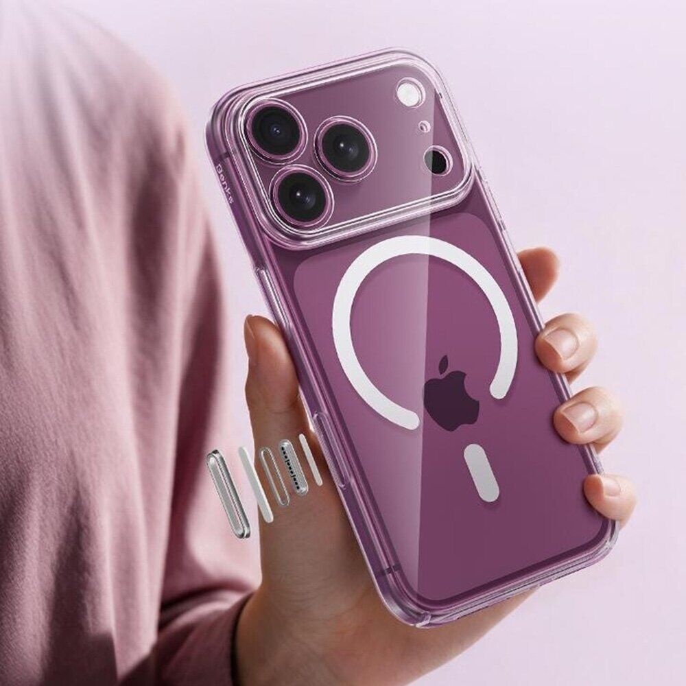 Захисний чохол BENKS Crystal Magnetic для iPhone 18 Pro Max / 17 Pro Max - Transparent. Фото 12 Захисний чохол BENKS Crystal Magnetic для iPhone 18 Pro Max / 17 Pro Max - Transparent (440322T). Фото 12 з 13