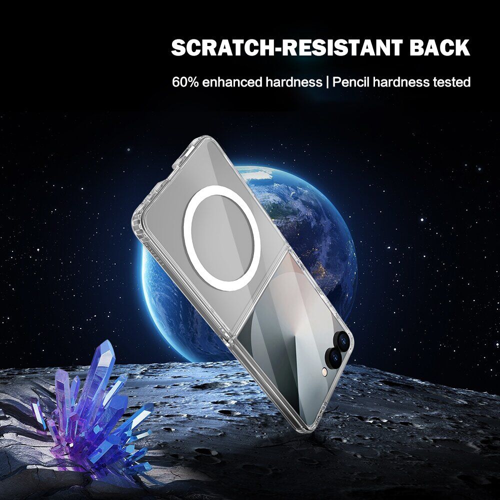 Защитный чехол LEREACH TOC Magnetic для Samsung Galaxy Flip 8 - Transparent. Фото 12 Защитный чехол LEREACH TOC Magnetic для Samsung Galaxy Flip 8 - Transparent (423504T). Фото 12 из 17
