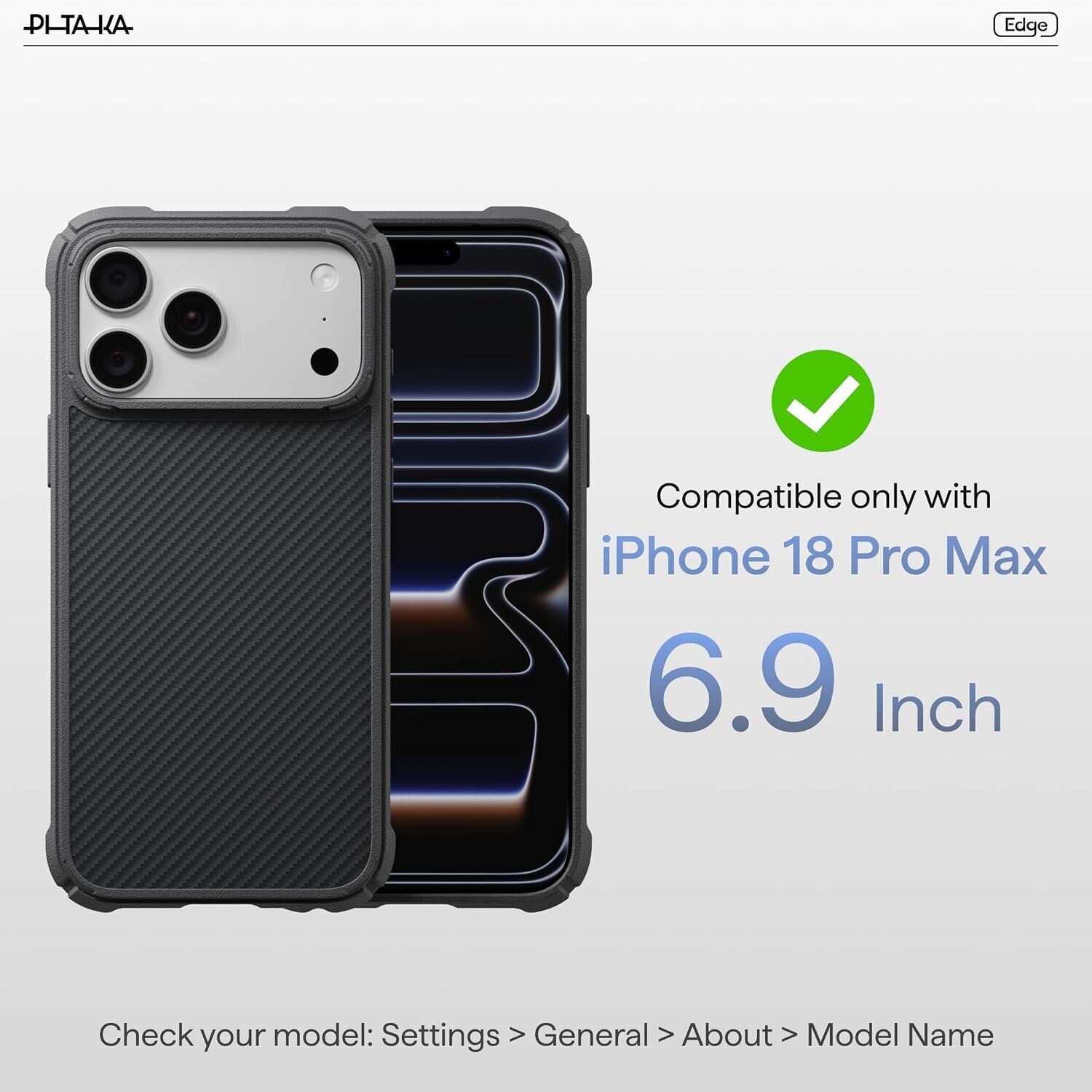 Захисний чохол Pitaka Cairn Case для iPhone 18 Pro Max / 17 Pro Max (KI1804CPM2) - California Dream-01. Фото 4 Захисний чохол Pitaka Cairn Case для iPhone 18 Pro Max / 17 Pro Max (KI1804CPM2) - California Dream-01 (423967CO). Фото 4 з 12