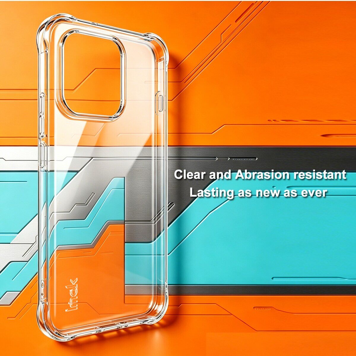 Чехол с усиленными углами IMAK Airbag MAX Case для OPPO Reno 16 / 16 Pro - Transparent. Фото 4 Чехол с усиленными углами IMAK Airbag MAX Case для OPPO Reno 16 / 16 Pro - Transparent (413206T). Фото 4 из 10