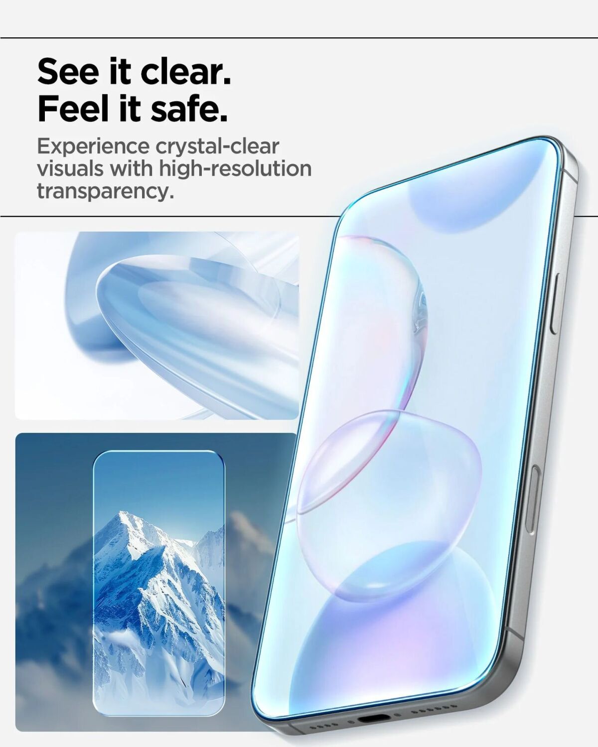 Комплект защитных стекол (3шт) Spigen Glas.tR AlignMaster S для iPhone 17 Pro (AGL10103). Фото 17 Комплект защитных стекол (3шт) Spigen Glas.tR AlignMaster S для iPhone 17 Pro (AGL10103) (403219). Фото 17 из 18