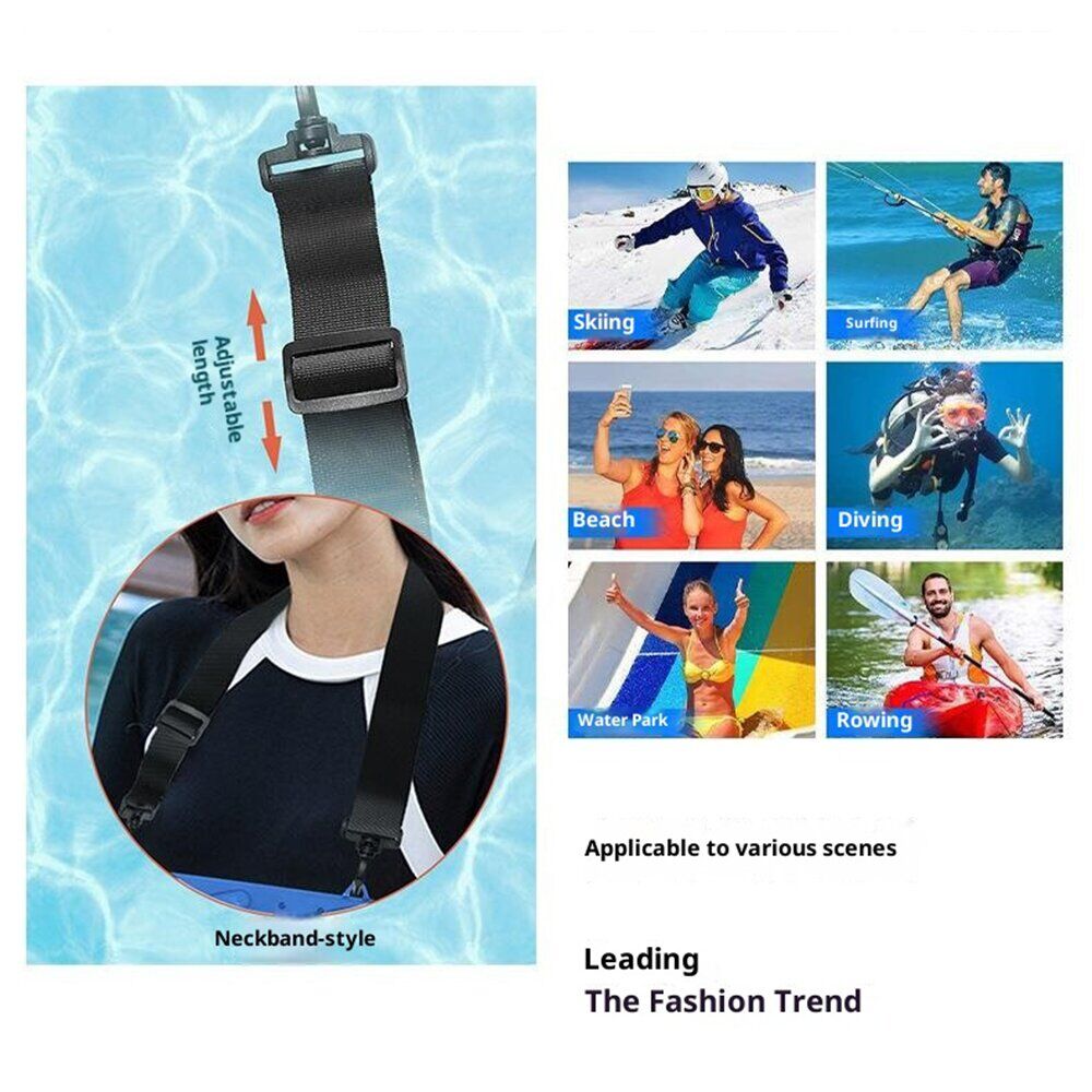 Вологозахисний чохол Deexe Waterproof Dry Case - Black. Фото 3 Вологозахисний чохол Deexe Waterproof Dry Case - Black (981862B). Фото 3 з 6