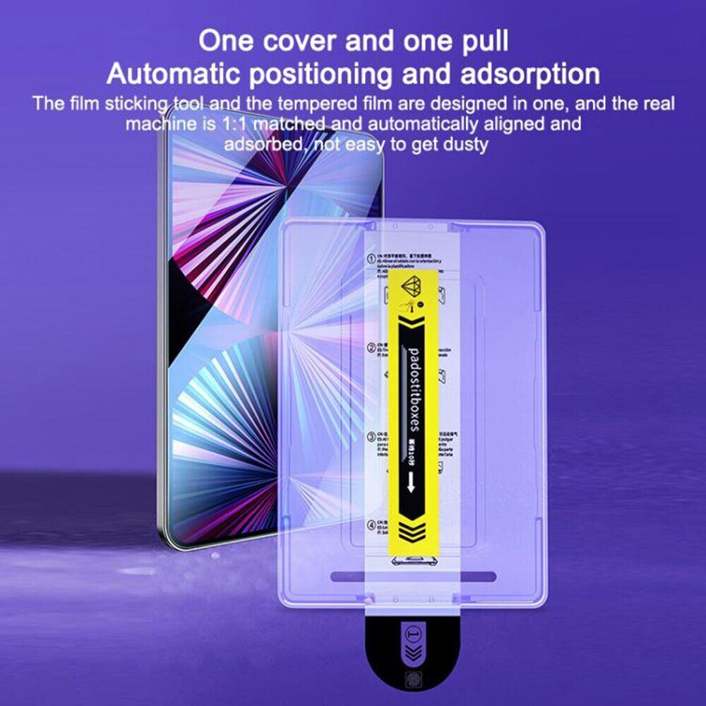 Защитное стекло Deexe Crystal Easy Install Glass для Samsung Galaxy Tab S12 Ultra. Фото 3 Защитное стекло Deexe Crystal Easy Install Glass для Samsung Galaxy Tab S12 Ultra (435707). Фото 3 из 8