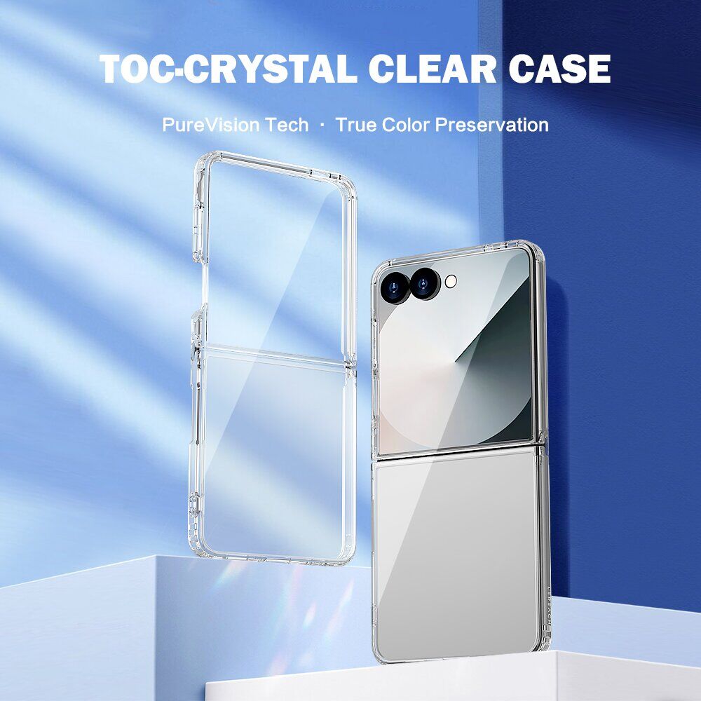 Защитный чехол LEREACH TOC Series для Samsung Galaxy Flip 8 - Transparent. Фото 7 Защитный чехол LEREACH TOC Series для Samsung Galaxy Flip 8 - Transparent (423505T). Фото 7 из 16