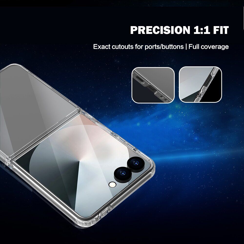 Защитный чехол LEREACH TOC Series для Samsung Galaxy Flip 8 - Transparent. Фото 14 Защитный чехол LEREACH TOC Series для Samsung Galaxy Flip 8 - Transparent (423505T). Фото 14 из 16