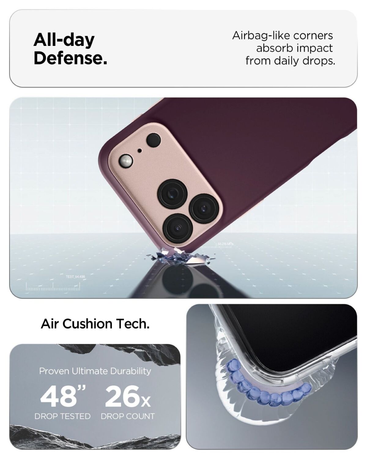 Защитный чехол Spigen Nano Pop (MagFit) для iPhone 18 Pro Max / 17 Pro Max (ACS12140) - Navy. Фото 9 Защитный чехол Spigen Nano Pop (MagFit) для iPhone 18 Pro Max / 17 Pro Max (ACS12140) - Navy (440303N). Фото 9 из 10