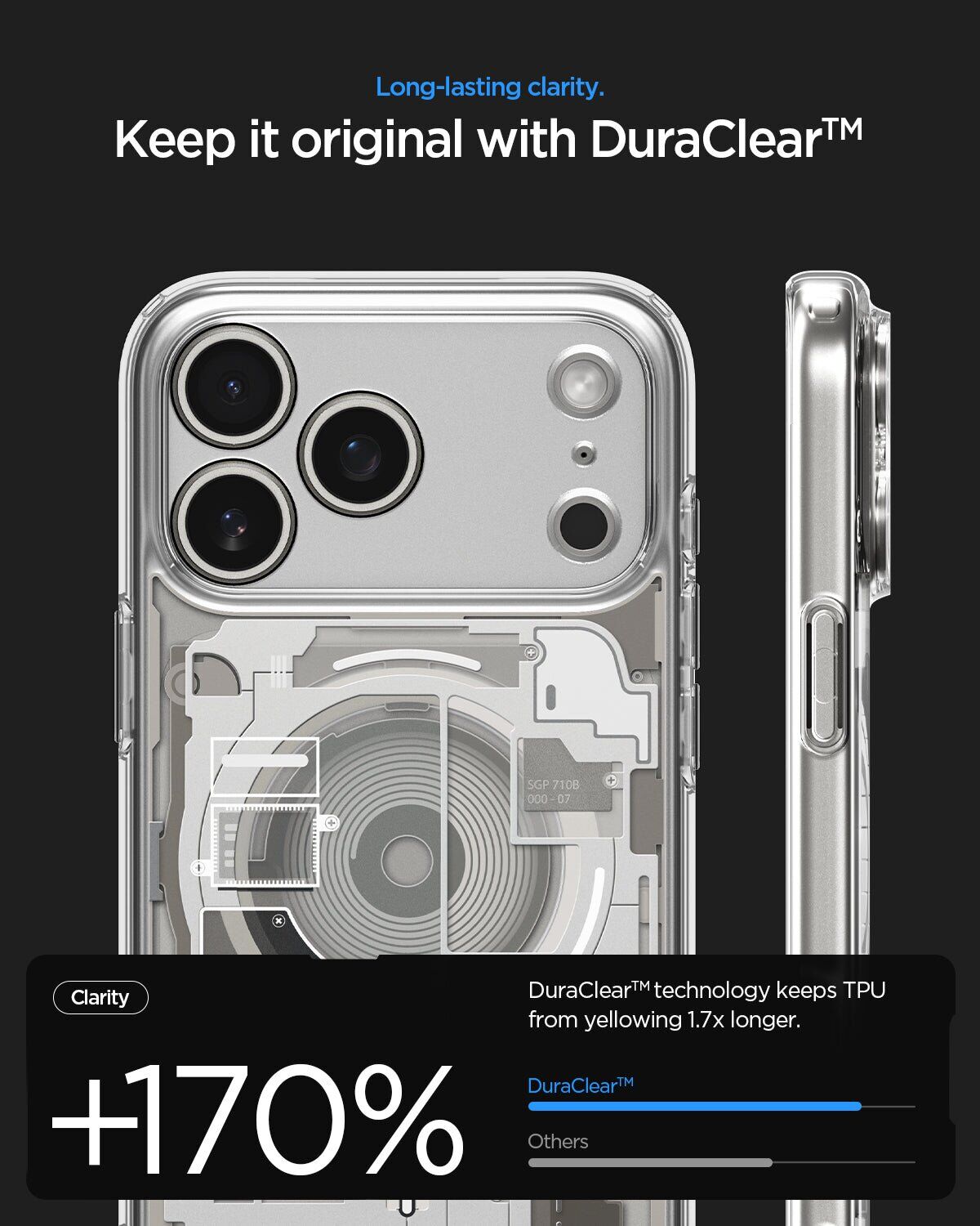 Защитный чехол Spigen Ultra Hybrid Zero One (MagFit) для iPhone 18 Pro Max (ACS12126) - White. Фото 7 Защитный чехол Spigen Ultra Hybrid Zero One (MagFit) для iPhone 18 Pro Max (ACS12126) - White (440312W). Фото 7 из 12
