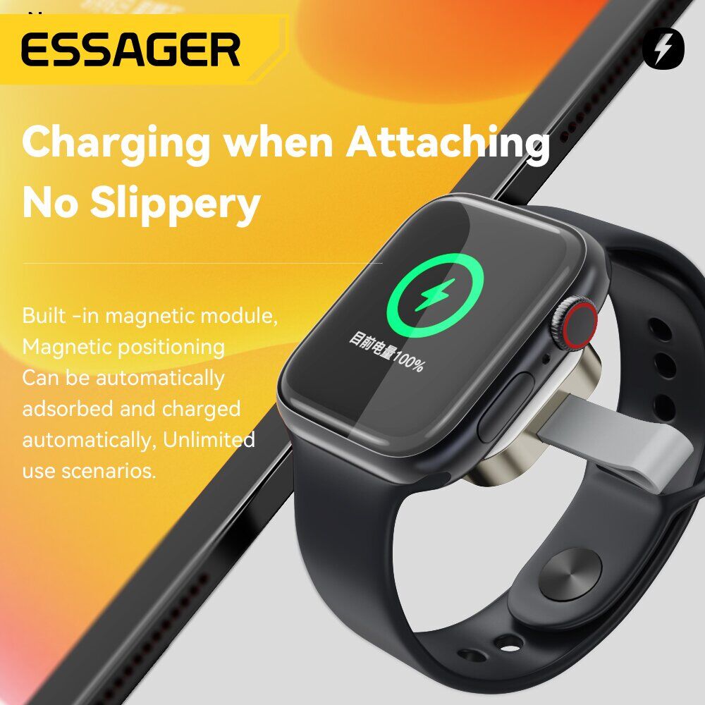 Беспроводное зарядное устройство ESSAGER Yibay (EWXT-YB02-Z) - White. Фото 3 Беспроводное зарядное устройство ESSAGER Yibay (EWXT-YB02-Z) - White (958322W). Фото 3 из 6