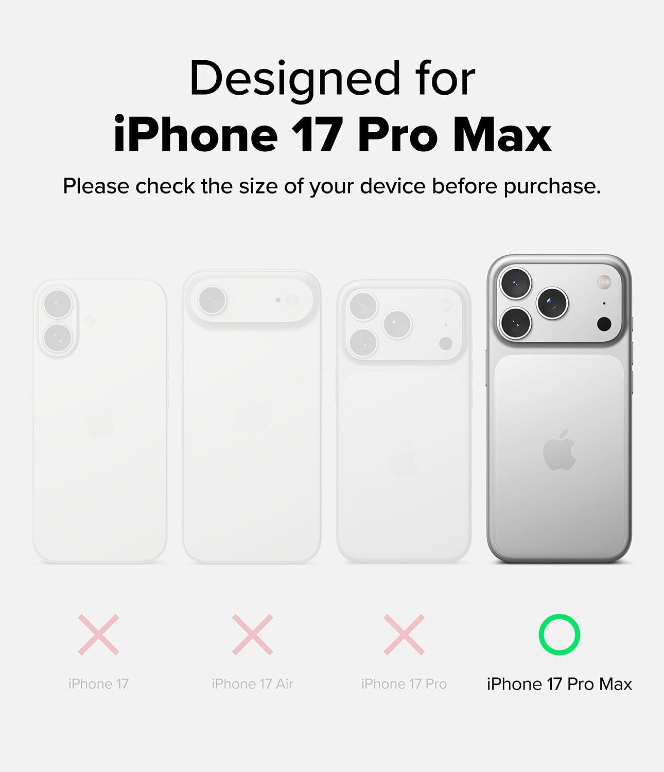 Комплект захисних стекол Ringke Camera Full Cover Glass для iPhone 17 Pro Max (8800328812345) - Black. Фото 5 Комплект захисних стекол Ringke Camera Full Cover Glass для iPhone 17 Pro Max (8800328812345) - Black (411129B). Фото 5 з 11