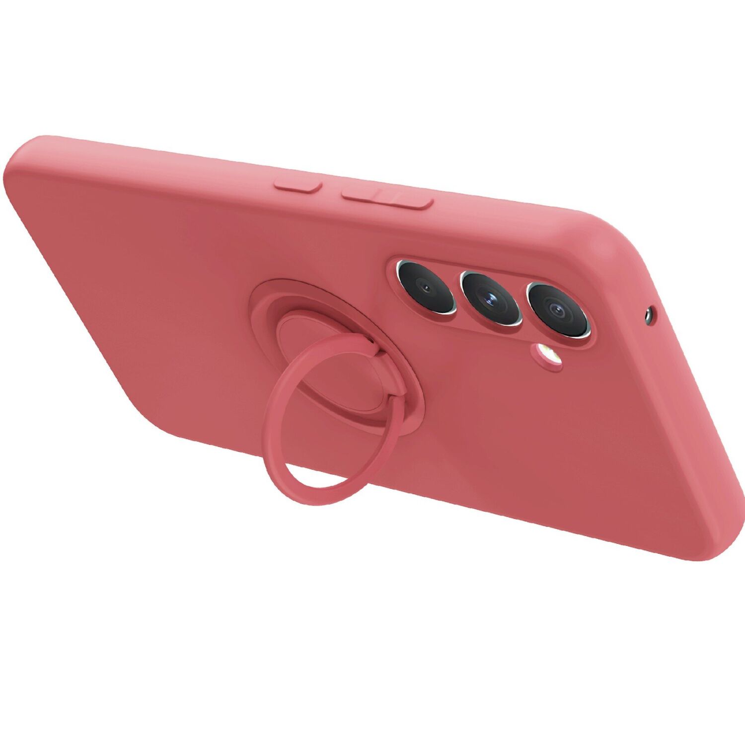 Силиконовый (TPU) чехол с кольцом Deexe Color Shell для Samsung Galaxy S26 FE - Purple. Фото 2 Силиконовый (TPU) чехол с кольцом Deexe Color Shell для Samsung Galaxy S26 FE - Purple (412711V). Фото 2 из 8