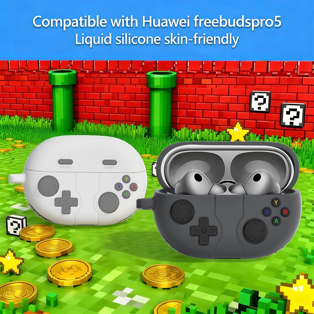 Защитный чехол Deexe Game Console для Huawei FreeBuds Pro 5 - Dark Grey. Фото 3 Защитный чехол Deexe Game Console для Huawei FreeBuds Pro 5 - Dark Grey (410703DH). Фото 3 из 9