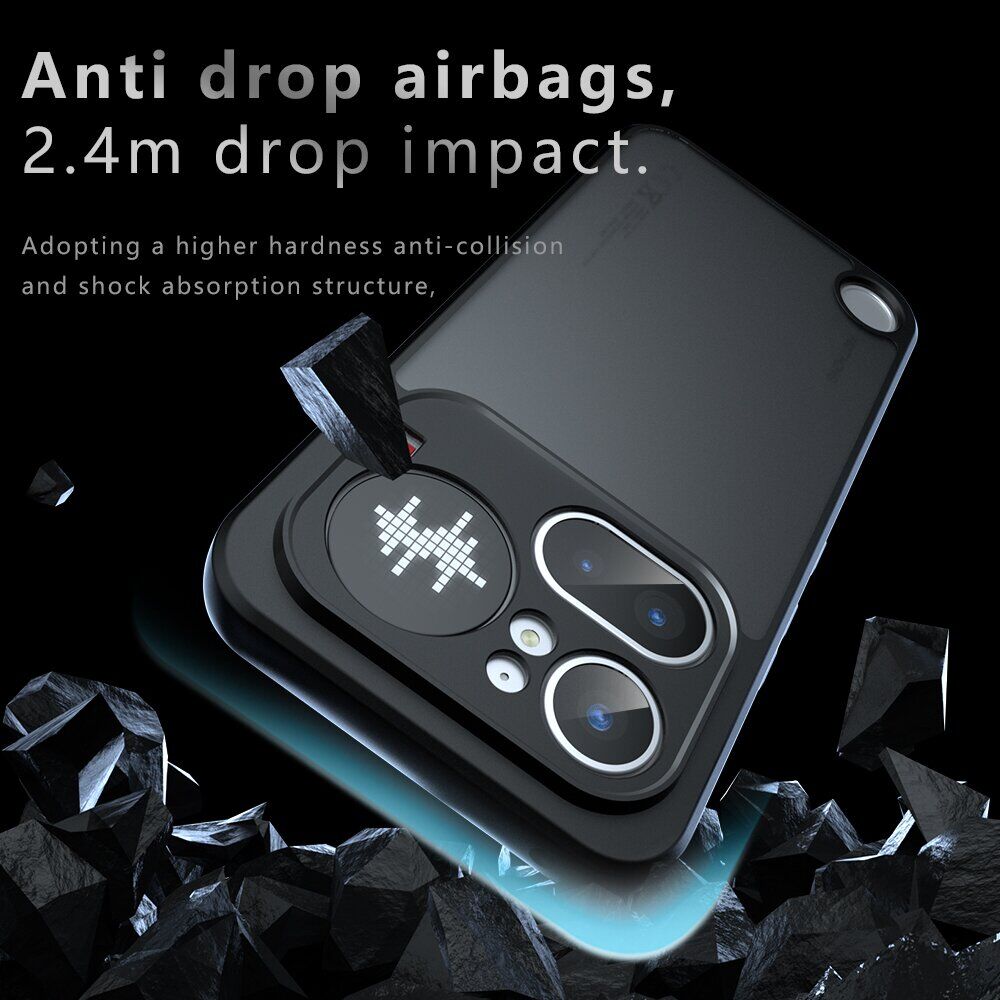 Защитный чехол Deexe Matte Skin для Nothing Phone (4a) Pro - Transparent Black. Фото 3 Защитный чехол Deexe Matte Skin для Nothing Phone (4a) Pro - Transparent Black (411408TB). Фото 3 из 10