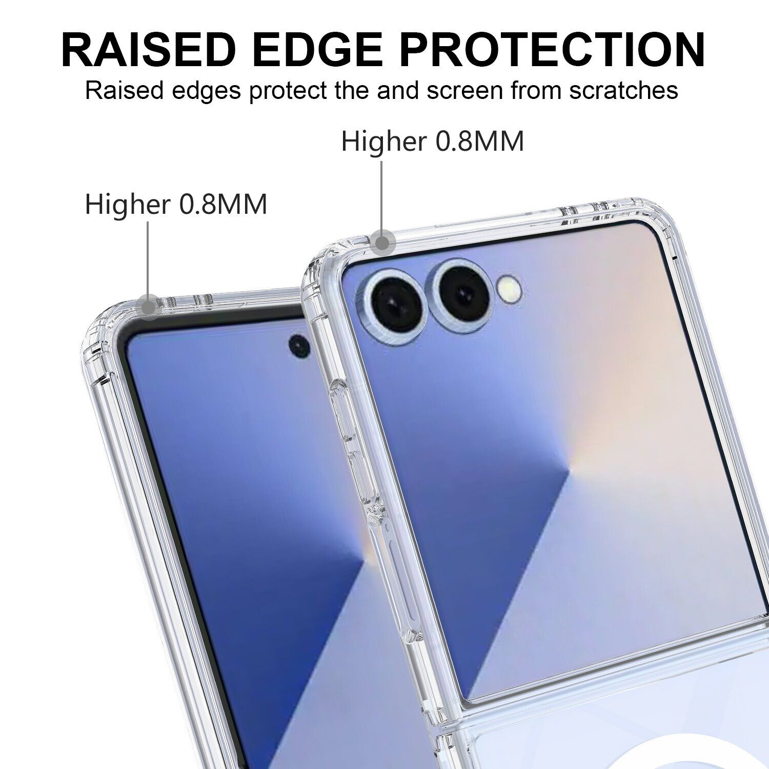 Защитный чехол UniCase AirBag MagSafe для Samsung Galaxy Flip 8 - Clear. Фото 8 Защитный чехол UniCase AirBag MagSafe для Samsung Galaxy Flip 8 - Clear (423517C). Фото 8 из 9