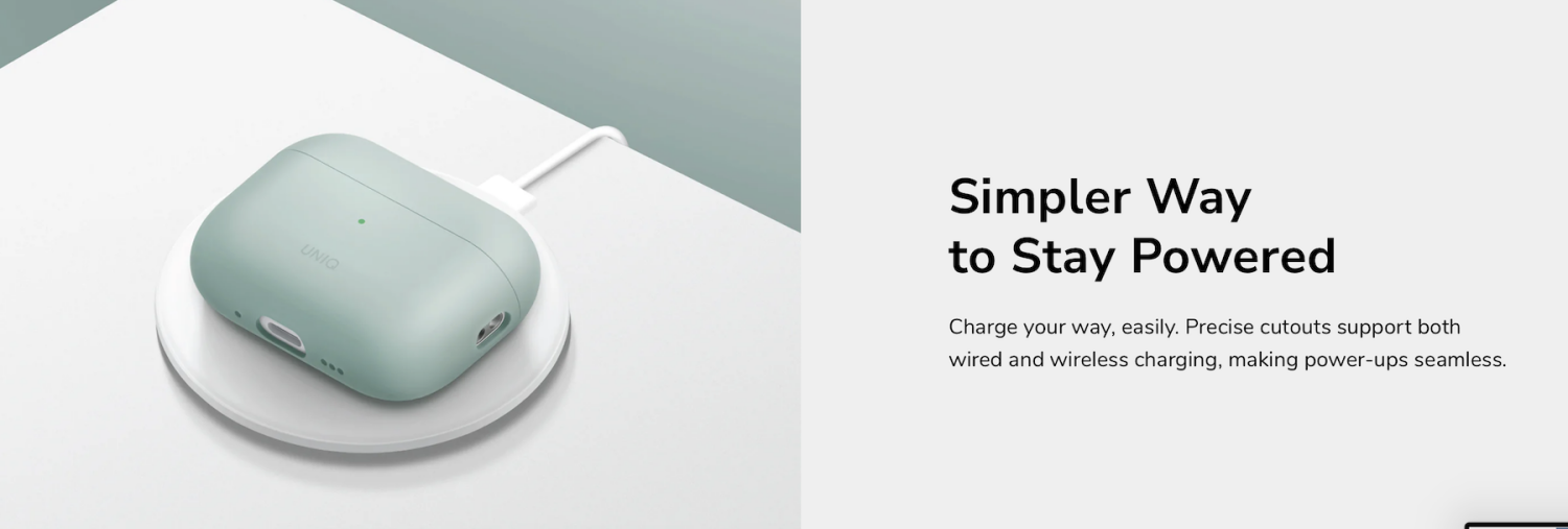Защитный чехол UNIQ Lino для AirPods Pro 3 (UNIQ-AIRPODSPRO3- LINOBEGIVY) - Gray. Фото 10 Защитный чехол UNIQ Lino для AirPods Pro 3 (UNIQ-AIRPODSPRO3- LINOBEGIVY) - Gray (390182H). Фото 10 из 11