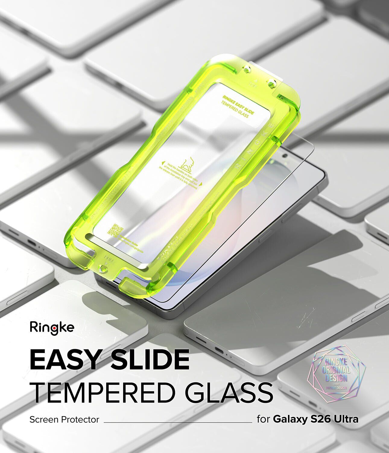 Комплект защитных стекол (2шт) Ringke Easy Slide Tempered Glass для Samsung Galaxy S26 Ultra (S948) 8800328814905. Фото 3 Комплект защитных стекол (2шт) Ringke Easy Slide Tempered Glass для Samsung Galaxy S26 Ultra (S948) 8800328814905 (406233). Фото 3 из 16