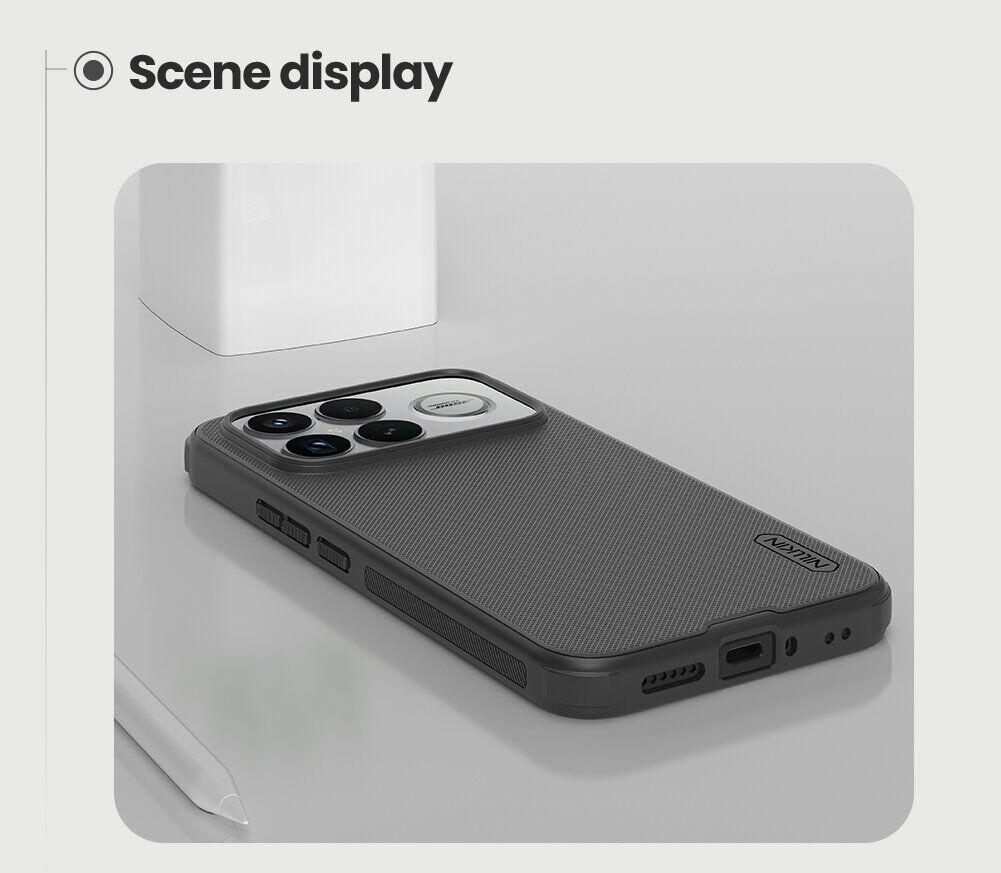 Пластиковый чехол NILLKIN Frosted Shield Pro Magnetic для Xiaomi Poco F8 Ultra - Black. Фото 20 Пластиковый чехол NILLKIN Frosted Shield Pro Magnetic для Xiaomi Poco F8 Ultra - Black (403403B). Фото 20 из 21