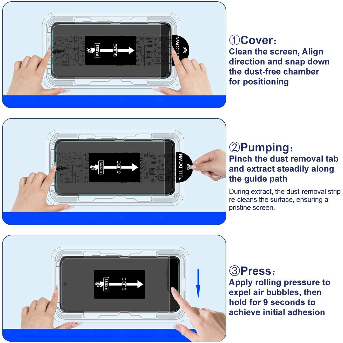 Защитное стекло IMAK H Install Screen Guard для Samsung Galaxy S26 Plus. Фото 7 Защитное стекло IMAK H Install Screen Guard для Samsung Galaxy S26 Plus (404360). Фото 7 из 9