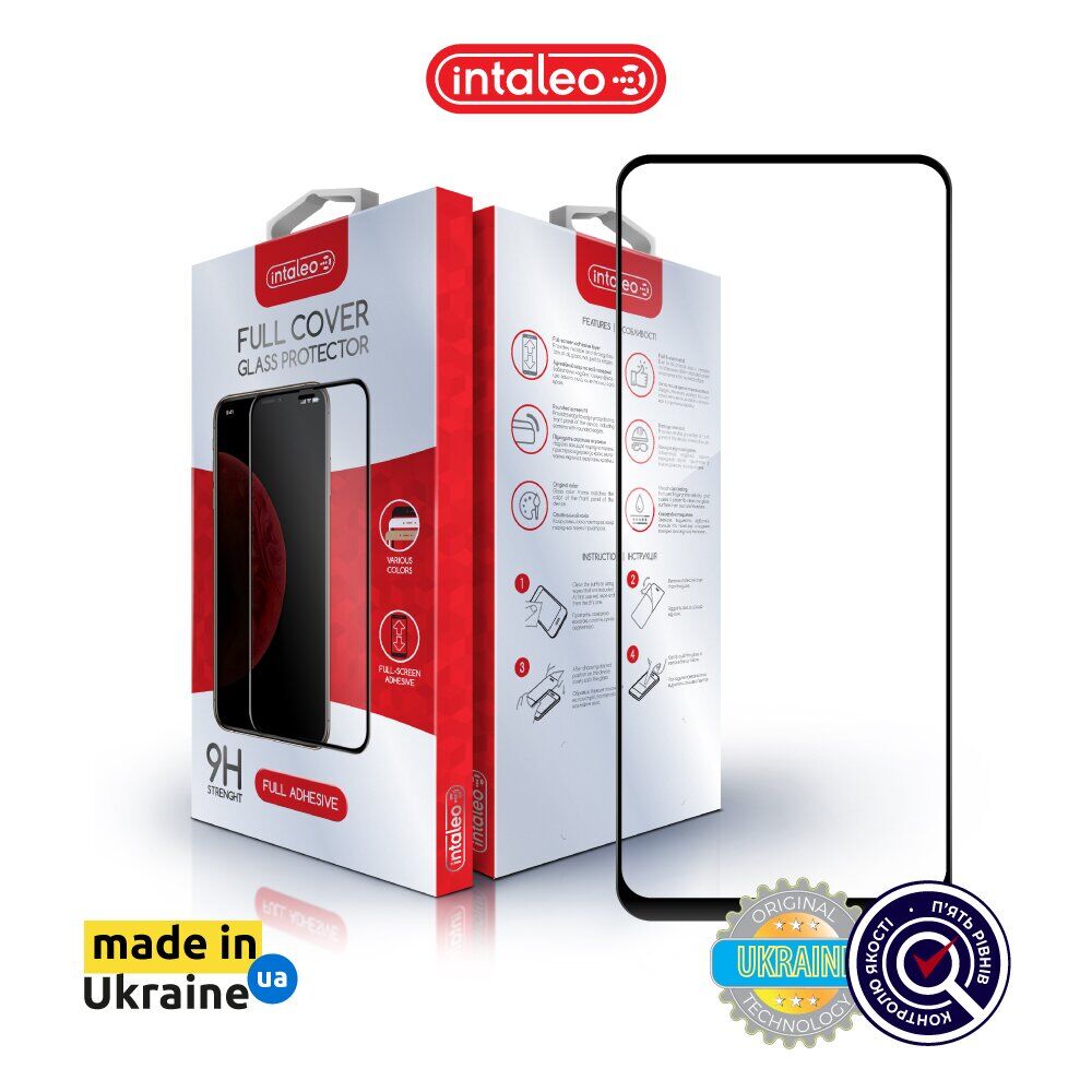 Захисне скло Intaleo Full Glue для Realme 8 / 8 Pro - Black. Фото 3 Захисне скло Intaleo Full Glue для Realme 8 / 8 Pro - Black (238141B). Фото 3 з 9