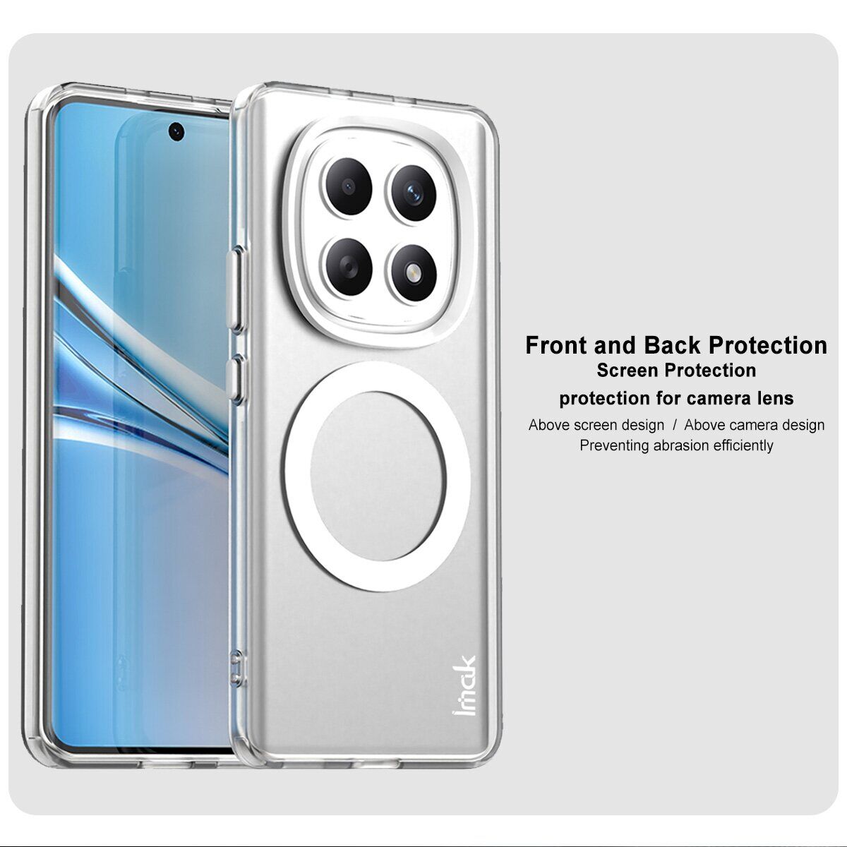 Захисний чохол IMAK Candy Series Magnetic для Xiaomi Redmi Note 15 5G / Poco M8 5G - Black. Фото 7 Захисний чохол IMAK Candy Series Magnetic для Xiaomi Redmi Note 15 5G / Poco M8 5G - Black (404633B). Фото 7 з 9