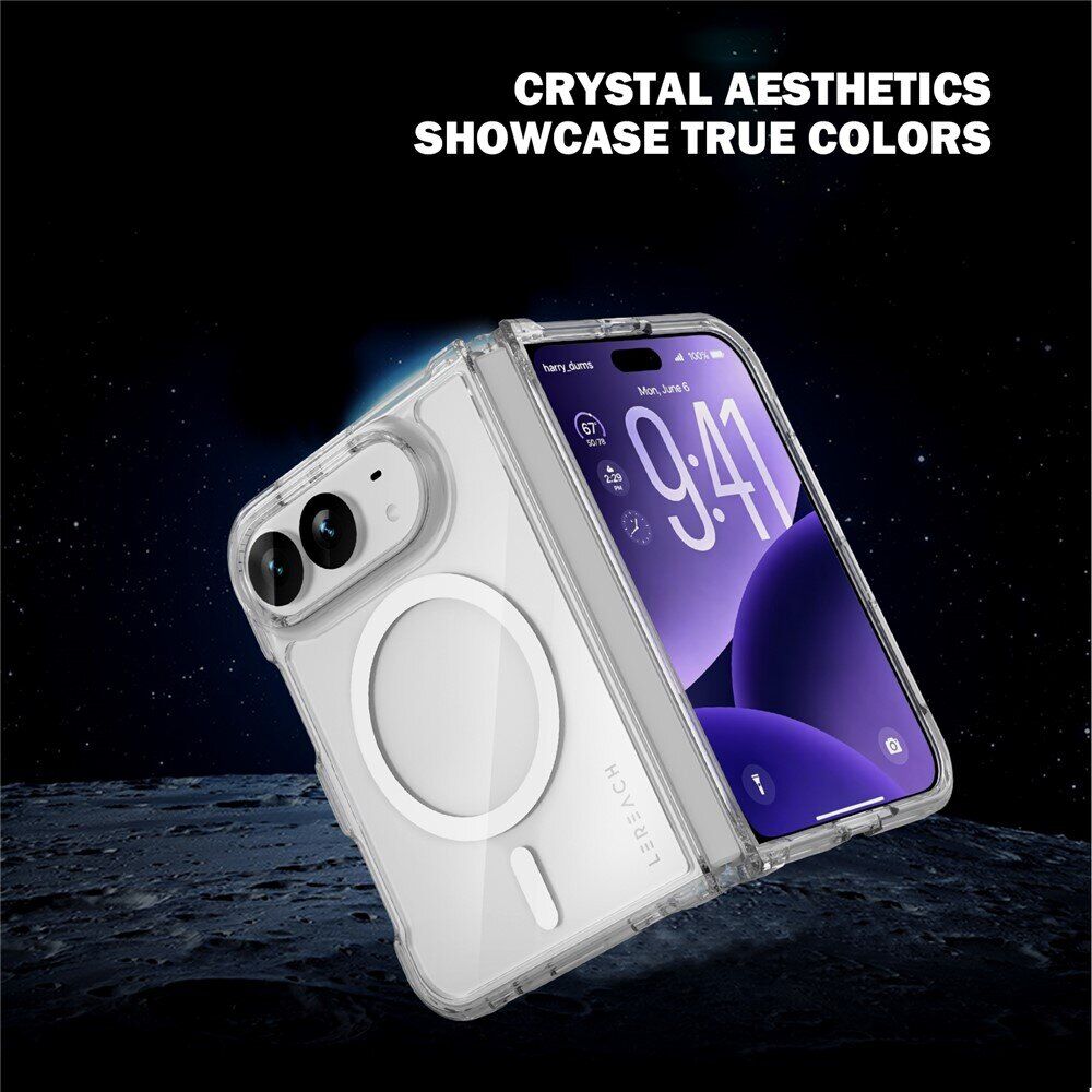 Защитный чехол LEREACH TOC Crystal Magnetic (FF) для iPhone Duo - Transparent. Фото 11 Защитный чехол LEREACH TOC Crystal Magnetic (FF) для iPhone Duo - Transparent (435023T). Фото 11 из 20