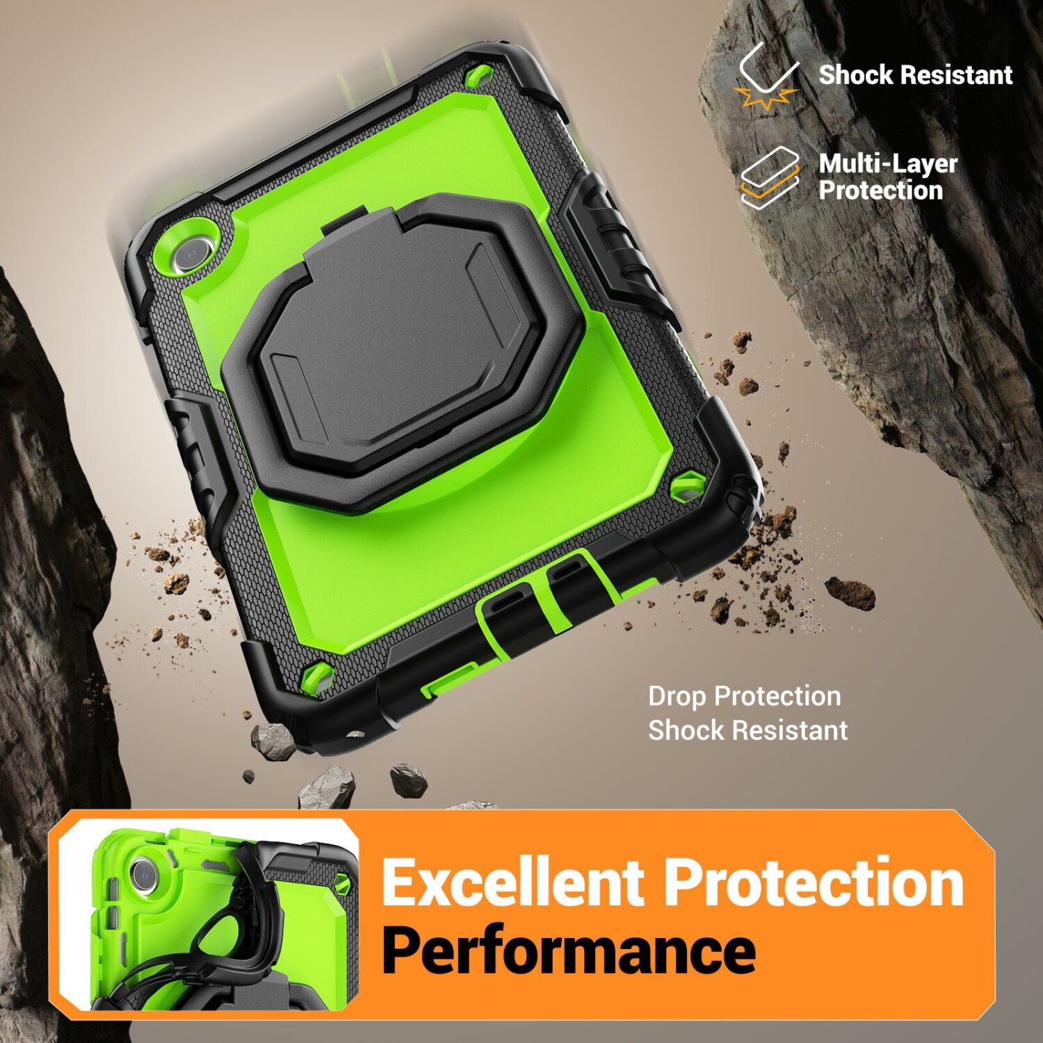 Захисний чохол UniCase Apollo Guard для Xiaomi Redmi Pad 2 9.7 - Black. Фото 7 Захисний чохол UniCase Apollo Guard для Xiaomi Redmi Pad 2 9.7 - Black (422601B). Фото 7 з 13