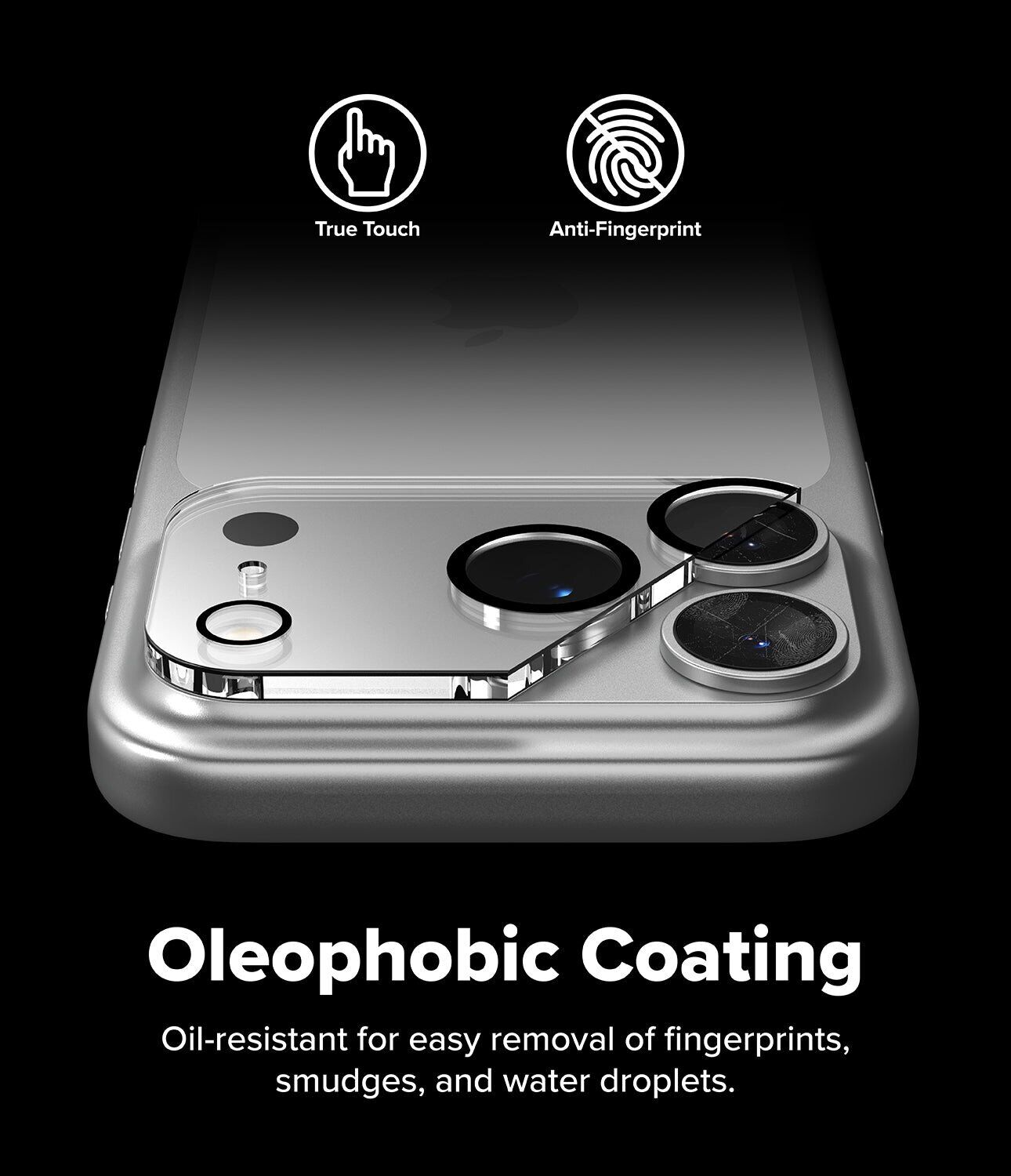 Комплект защитных стекол Ringke Camera Full Cover Glass для iPhone 17 Pro (8800328812352) - Black. Фото 10 Комплект защитных стекол Ringke Camera Full Cover Glass для iPhone 17 Pro (8800328812352) - Black (422705B). Фото 10 из 11