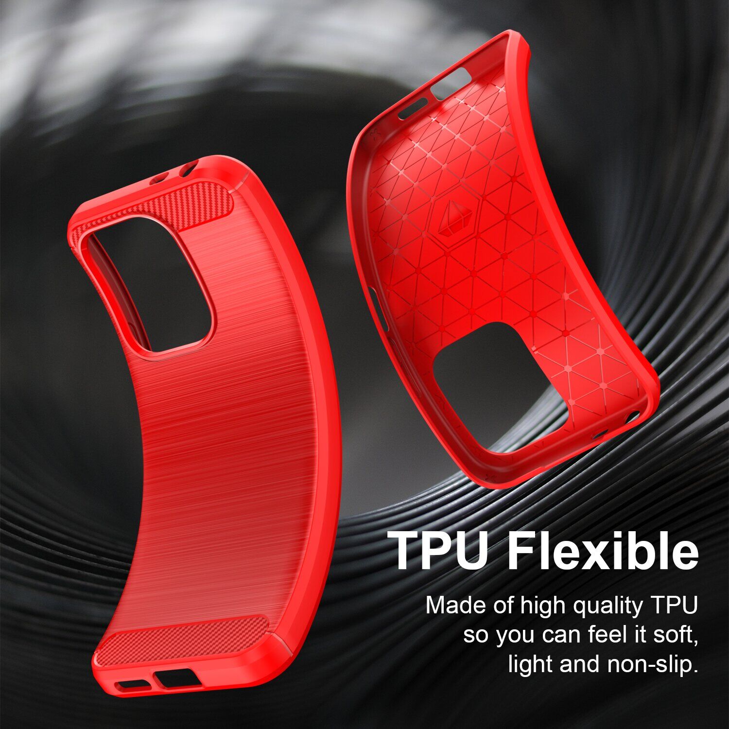 Силіконовий (TPU) чохол UniCase Carbon для Xiaomi Redmi 17 - Black. Фото 5 Силіконовий (TPU) чохол UniCase Carbon для Xiaomi Redmi 17 - Black (429022B). Фото 5 з 9