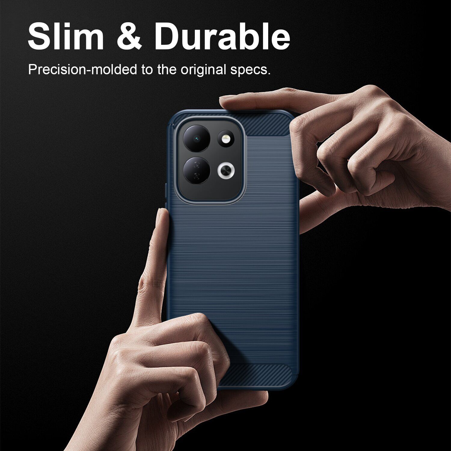 Силіконовий (TPU) чохол UniCase Carbon для Xiaomi Redmi 17 - Black. Фото 7 Силіконовий (TPU) чохол UniCase Carbon для Xiaomi Redmi 17 - Black (429022B). Фото 7 з 9