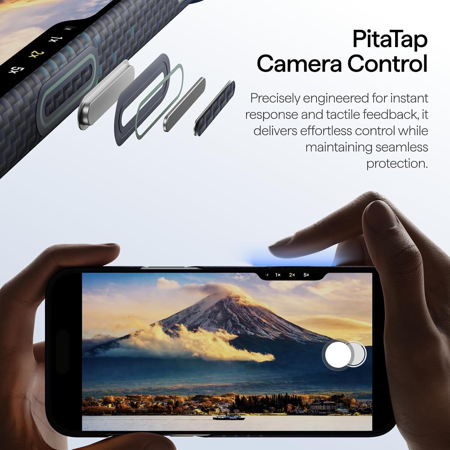 Ультратонкий чохол Pitaka Edge Case для iPhone 18 Pro Max (KI1806PM) - California Dream-01. Фото 10 Ультратонкий чохол Pitaka Edge Case для iPhone 18 Pro Max (KI1806PM) - California Dream-01 (423968CO). Фото 10 з 13