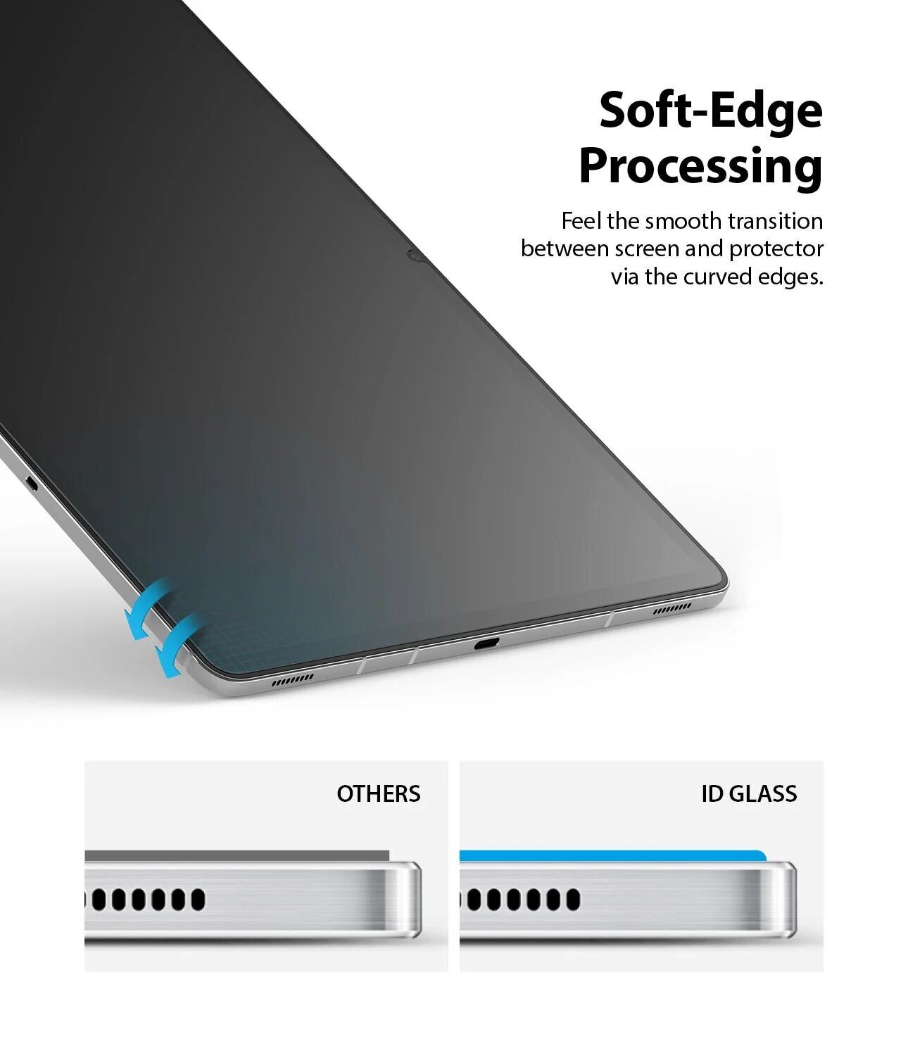 Защитное стекло Ringke Invisible Defender для Samsung Galaxy Tab S11 / S10 FE / S9 / S9 FE / S8 / S7 (8809758101654). Фото 8 Защитное стекло Ringke Invisible Defender для Samsung Galaxy Tab S11 / S10 FE / S9 / S9 FE / S8 / S7 (8809758101654) (388838). Фото 8 из 13