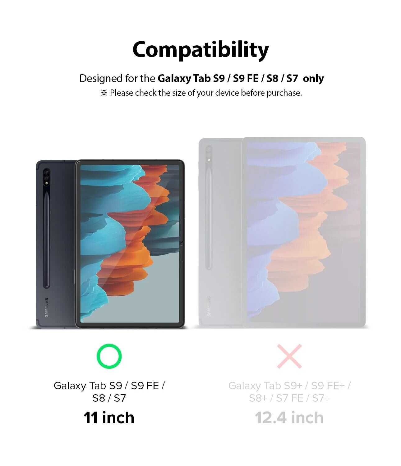 Защитное стекло Ringke Invisible Defender для Samsung Galaxy Tab S11 / S10 FE / S9 / S9 FE / S8 / S7 (8809758101654). Фото 3 Защитное стекло Ringke Invisible Defender для Samsung Galaxy Tab S11 / S10 FE / S9 / S9 FE / S8 / S7 (8809758101654) (388838). Фото 3 из 13