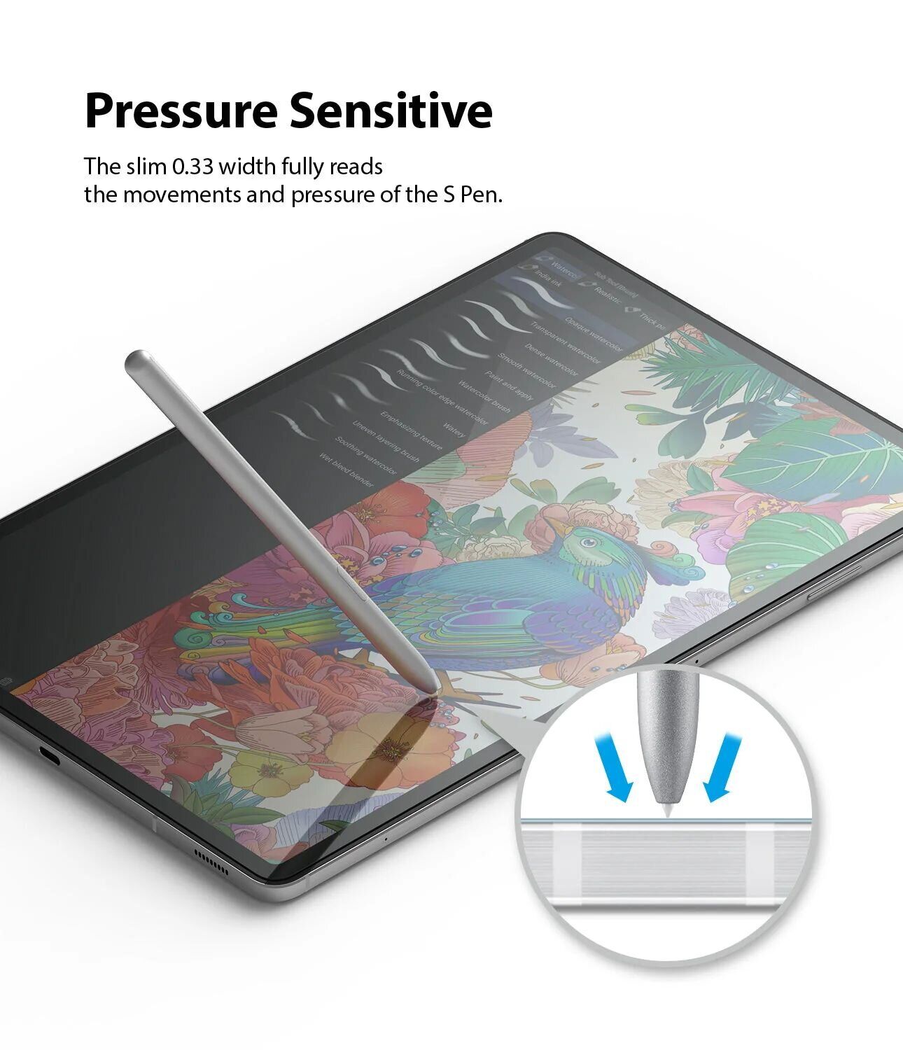 Защитное стекло Ringke Invisible Defender для Samsung Galaxy Tab S11 / S10 FE / S9 / S9 FE / S8 / S7 (8809758101654). Фото 10 Защитное стекло Ringke Invisible Defender для Samsung Galaxy Tab S11 / S10 FE / S9 / S9 FE / S8 / S7 (8809758101654) (388838). Фото 10 из 13