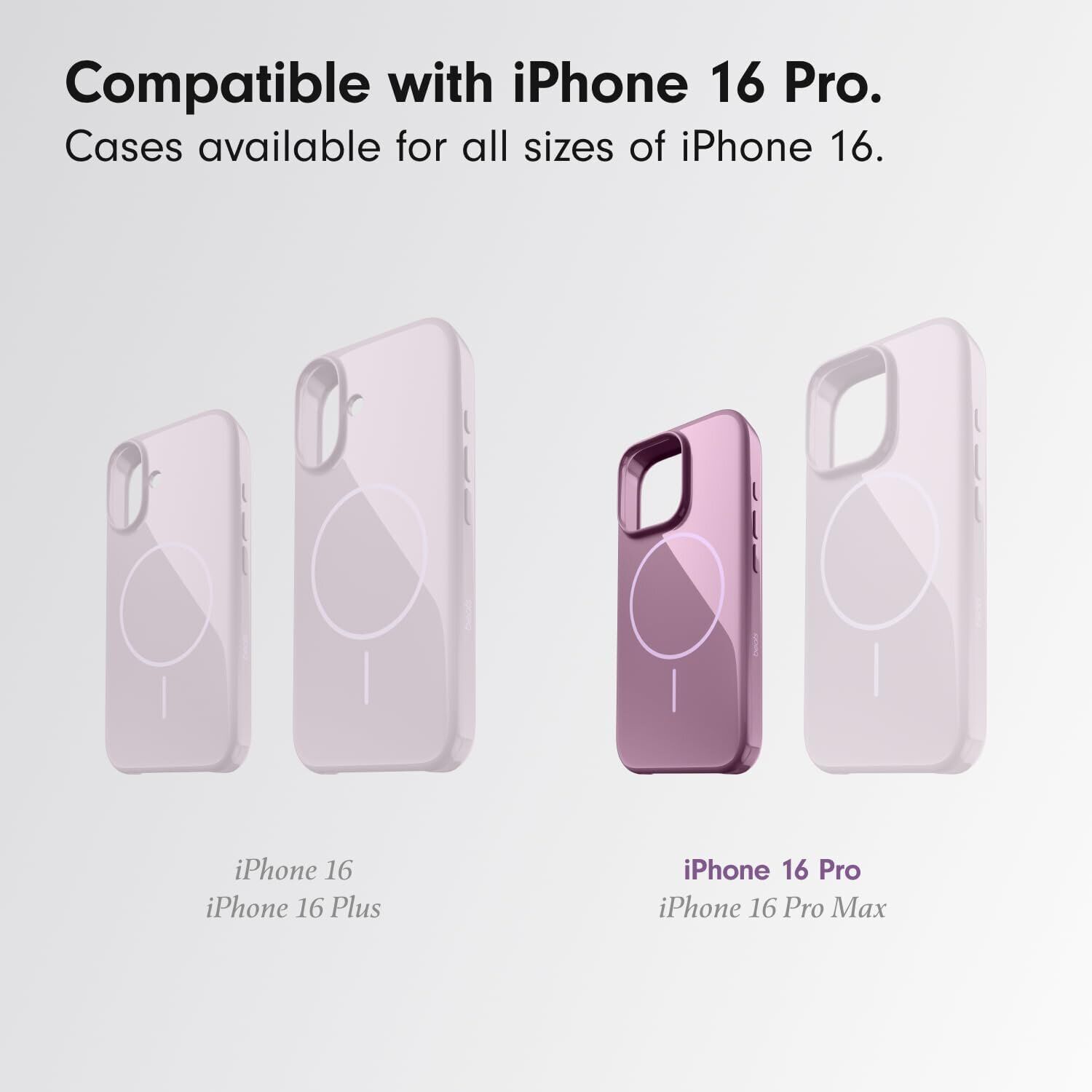 Защитный чехол Beats Case with MagSafe для iPhone 16 Pro (MCFP4) - Sunset / Purple. Фото 6 Защитный чехол Beats Case with MagSafe для iPhone 16 Pro (MCFP4) - Sunset / Purple (380063V). Фото 6 из 10
