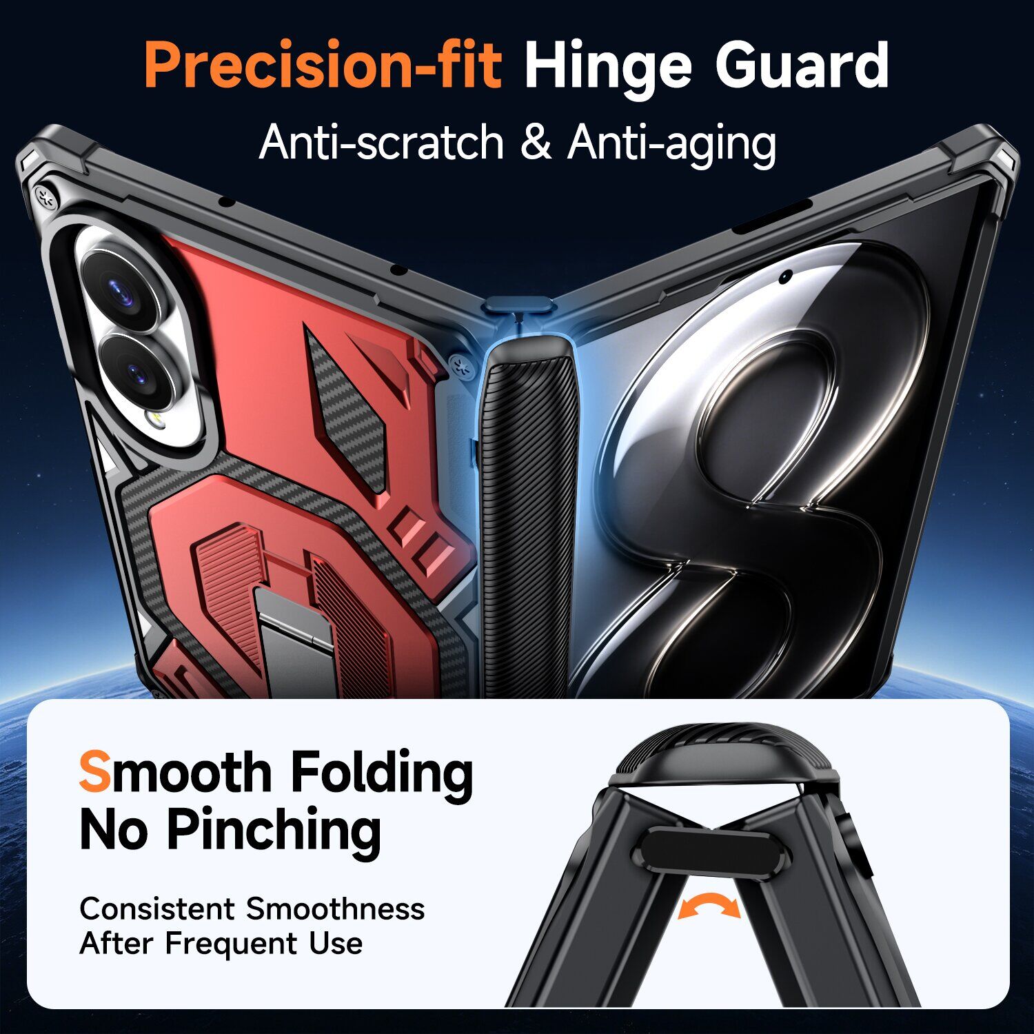 Захисний чохол Deexe Tank Stand для Samsung Galaxy Fold 8 - Grey. Фото 8 Захисний чохол Deexe Tank Stand для Samsung Galaxy Fold 8 - Grey (424513H). Фото 8 з 10