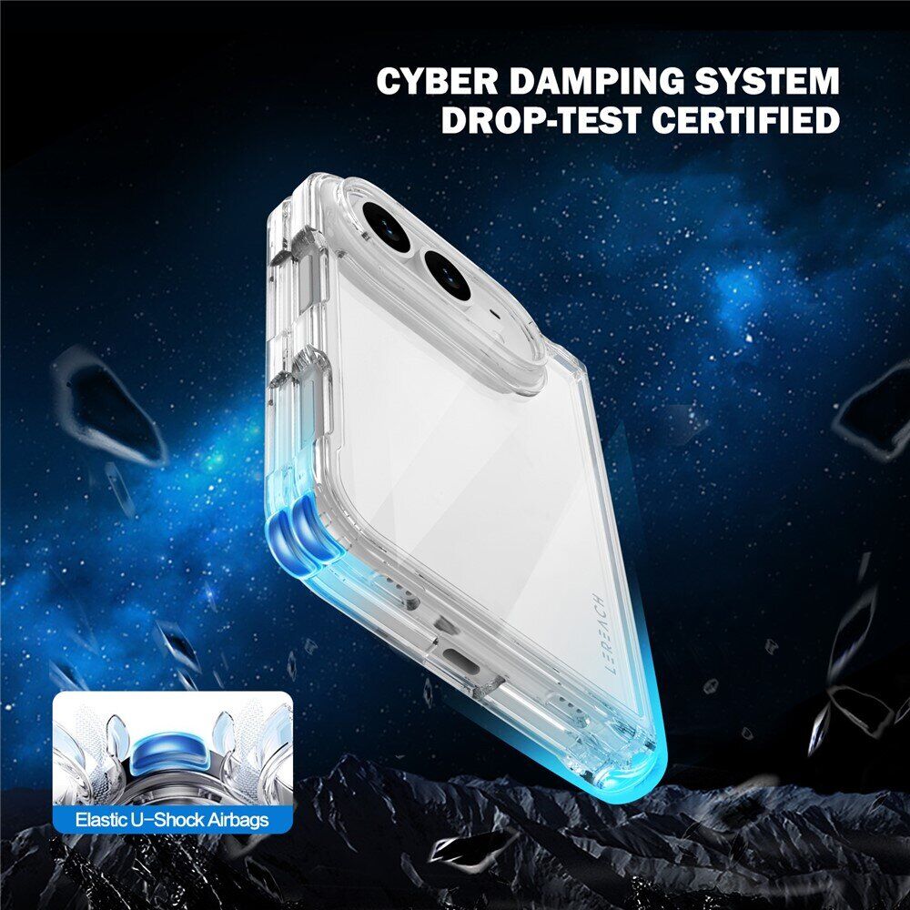Защитный чехол LEREACH TOC Crystal Series (FF) для iPhone Duo - Transparent. Фото 13 Защитный чехол LEREACH TOC Crystal Series (FF) для iPhone Duo - Transparent (435024T). Фото 13 из 18