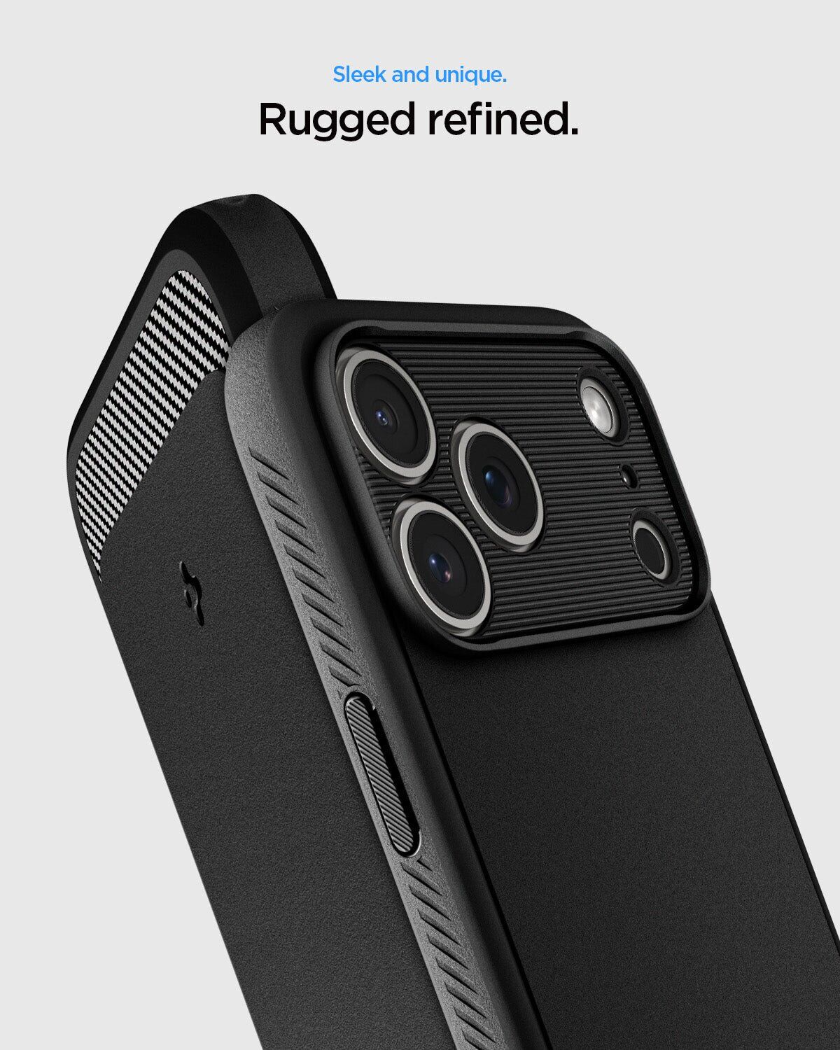 Захисний чохол Spigen Rugged Armor (MagFit) для iPhone 18 Pro (ACS12147) - Matte Black. Фото 6 Захисний чохол Spigen Rugged Armor (MagFit) для iPhone 18 Pro (ACS12147) - Matte Black (440104MB). Фото 6 з 10