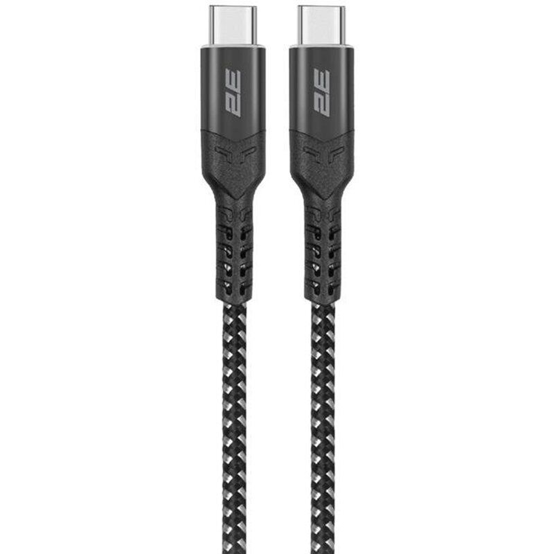 Кабель 2E Aluminum Shell Type-C to Type-C PD 3.1 (240W, 1m) - Black ...