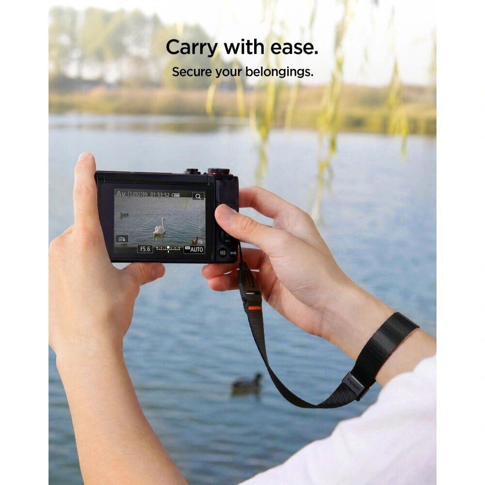 Ремінець для смартфона Spigen Universal Adjustable Lanyard (AFA11626) - Black. Фото 11 Ремінець для смартфона Spigen Universal Adjustable Lanyard (AFA11626) - Black (983042B). Фото 11 з 13