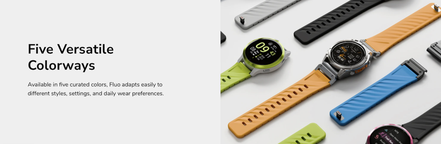 Ремешок UNIQ Fluo для часов Garmin c креплением Quick Fit 22mm (UNIQ-22MM-FLUOOBLU) - Blue. Фото 7 Ремешок UNIQ Fluo для часов Garmin c креплением Quick Fit 22mm (UNIQ-22MM-FLUOOBLU) - Blue (271434L). Фото 7 из 10
