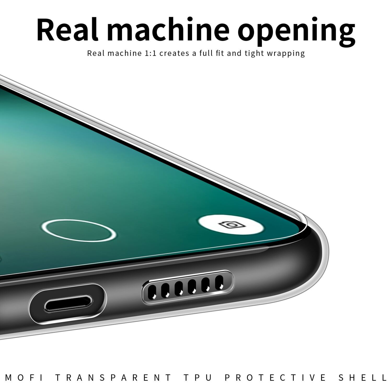 Силіконовий (TPU) чохол MOFI Thin Guard для Nothing Phone (3a) Lite - Transparent. Фото 7 Силіконовий (TPU) чохол MOFI Thin Guard для Nothing Phone (3a) Lite - Transparent (405428T). Фото 7 з 9