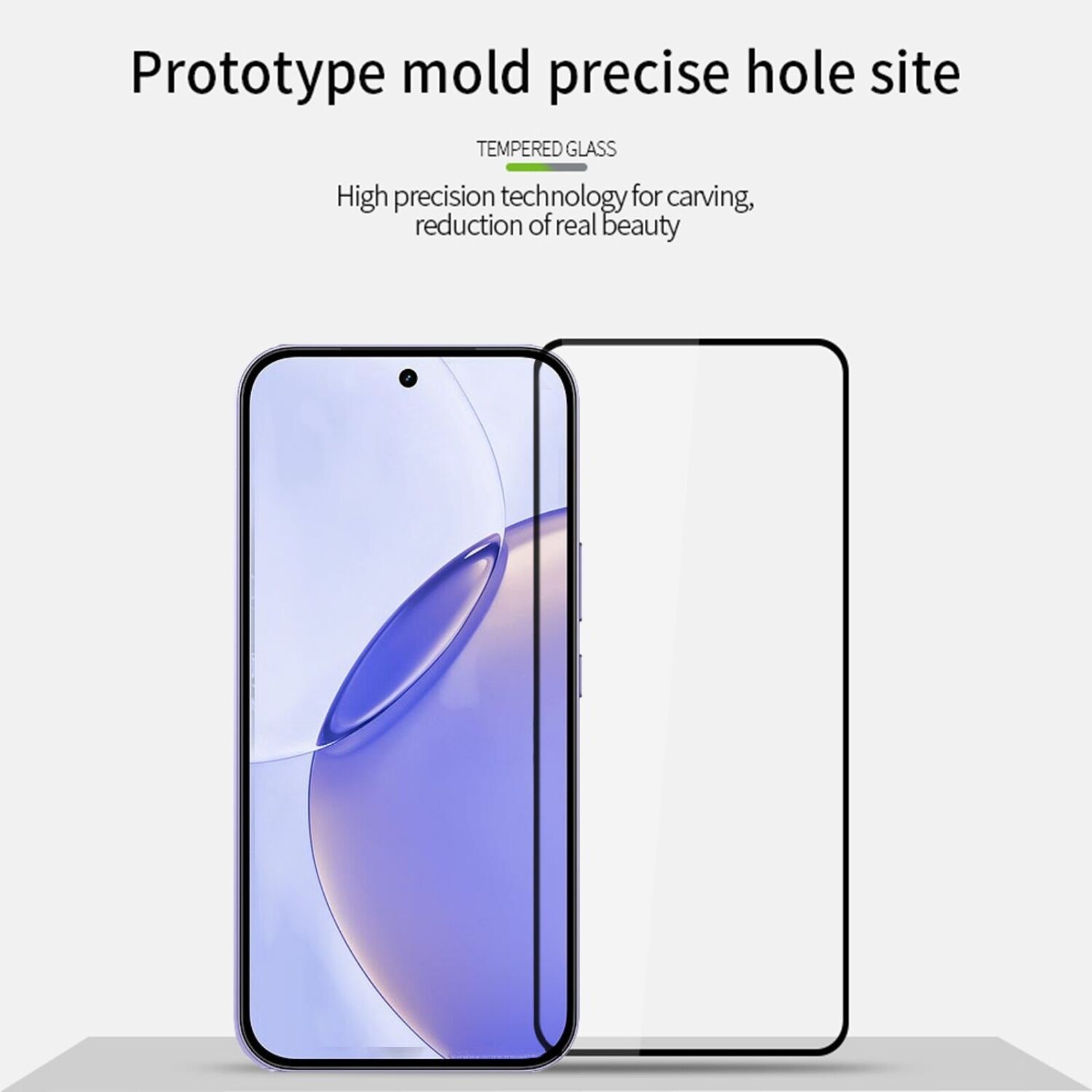 Защитное стекло MOFI Full Glue Protect для Realme 16 Pro - Black. Фото 4 Защитное стекло MOFI Full Glue Protect для Realme 16 Pro - Black (428024B). Фото 4 из 9