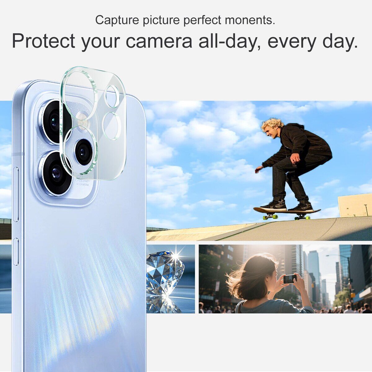 Захисне скло на камеру IMAK Integrated Lens Protector для OPPO Reno 15 Pro. Фото 4 Захисне скло на камеру IMAK Integrated Lens Protector для OPPO Reno 15 Pro (405616). Фото 4 з 7