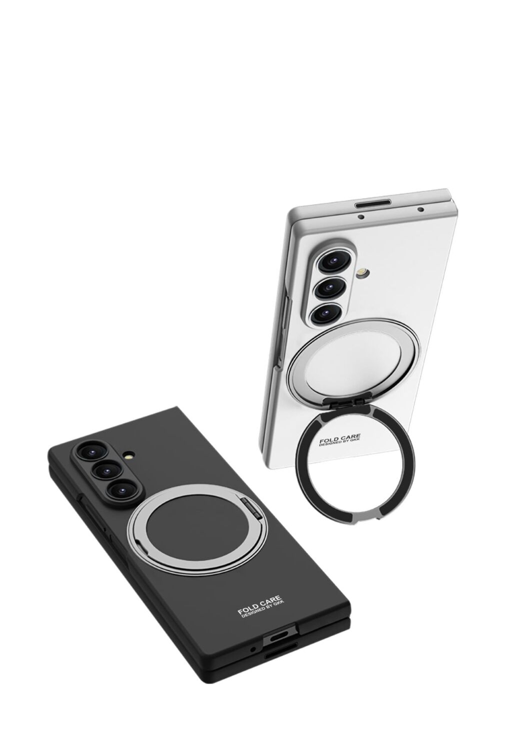 Захисний чохол GKK UltraThin Stand для Samsung Galaxy Fold 8 Ultra - Grey. Фото 4 Захисний чохол GKK UltraThin Stand для Samsung Galaxy Fold 8 Ultra - Grey (424029H). Фото 4 з 5