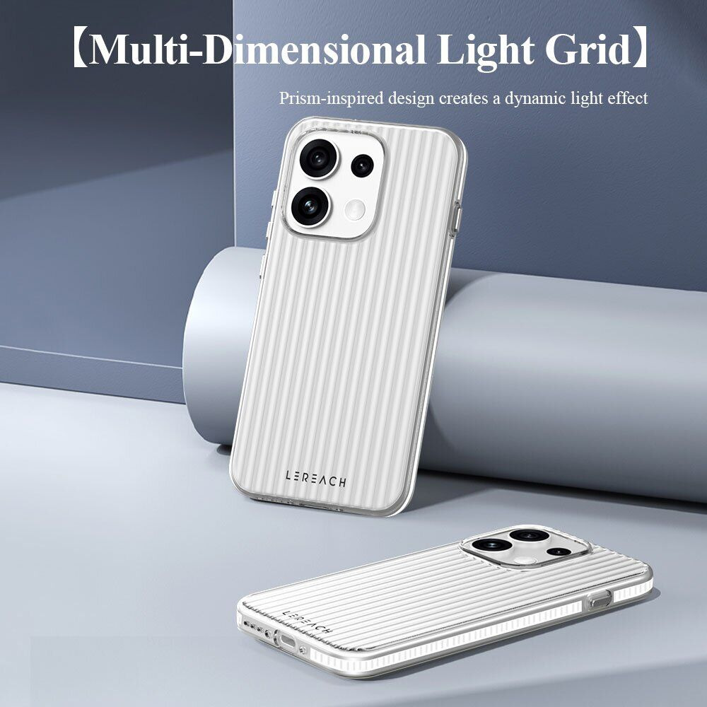 Защитный чехол LEREACH TOC Series для OPPO Reno 16 / 16 Pro - White. Фото 6 Защитный чехол LEREACH TOC Series для OPPO Reno 16 / 16 Pro - White (413217W). Фото 6 из 10